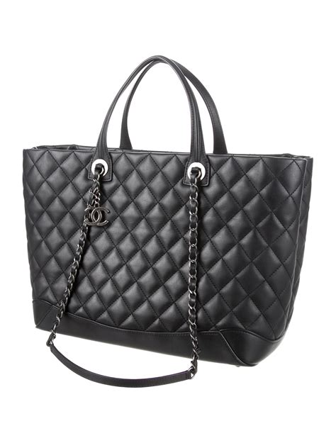 chanel tote quilted|chanel shopping tote price.